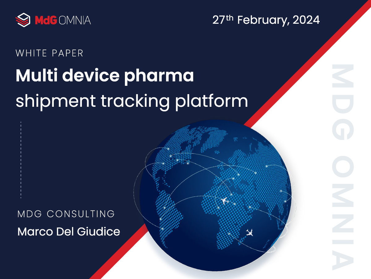 Multi device pharma shipment tracking platform